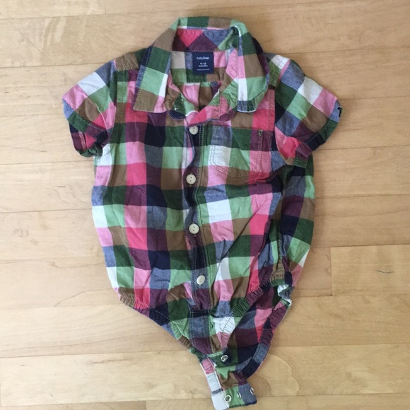 baby collared onesie